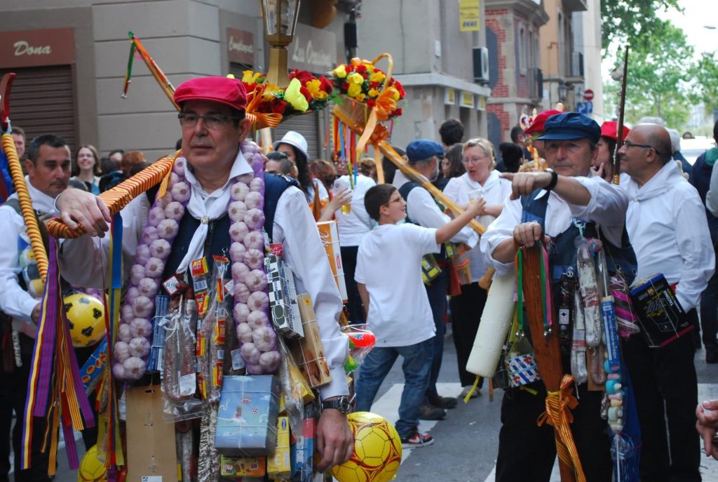 Peña tradicional de Los Coros de la Barceloneta