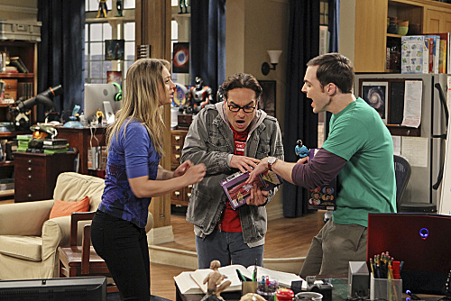 Sheldon, Penny y Sheldon de The Big Bang Theory