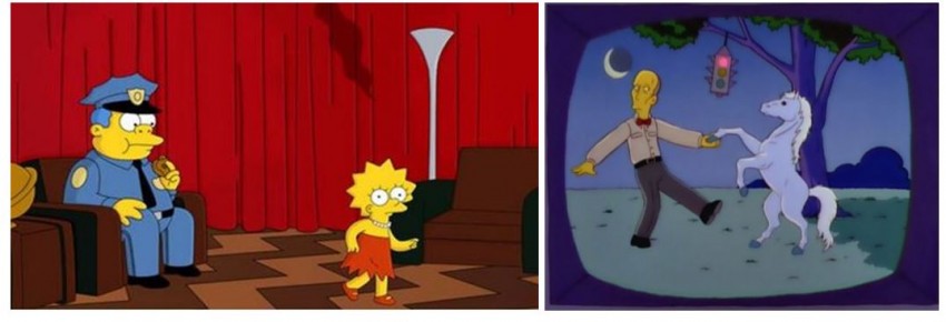 twin peaks los simpsons