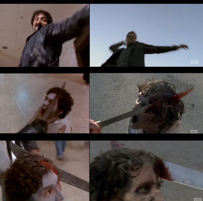 Homenaje de The Walking Dead a Dawn of the Dead