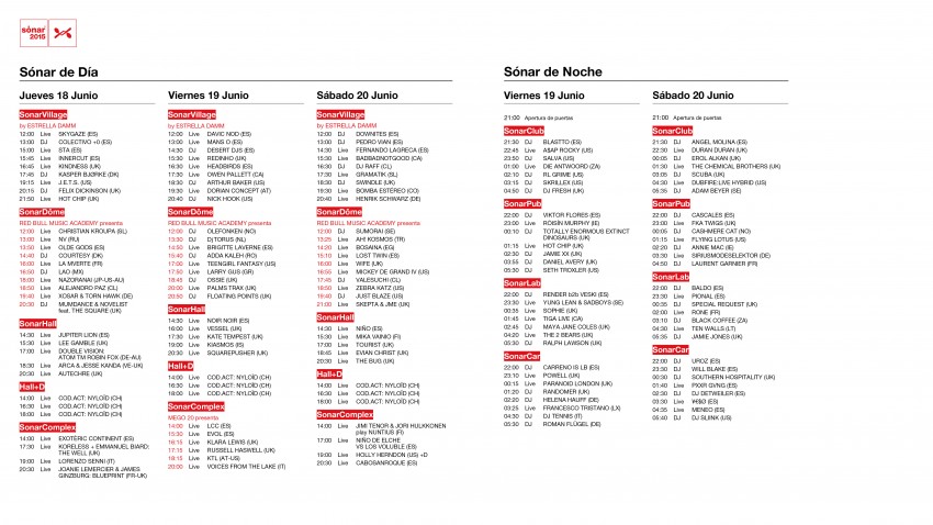 horarios-sonar-festival