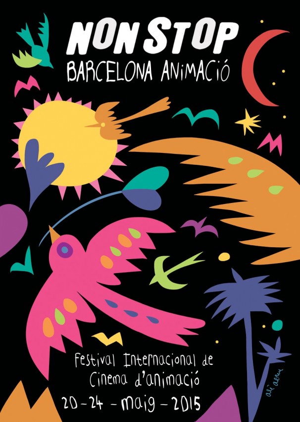 Nonstop Barcelona Animació Cartel