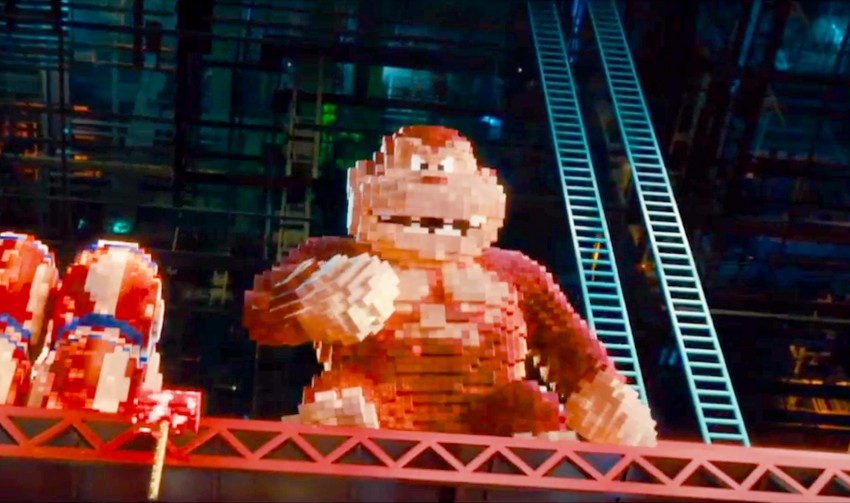 donkey kong pixels