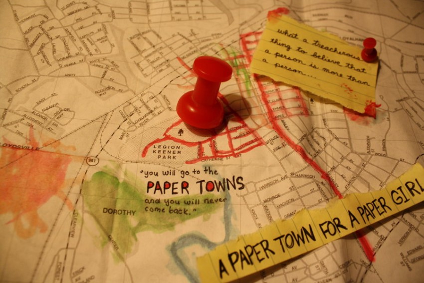 paper towns map
