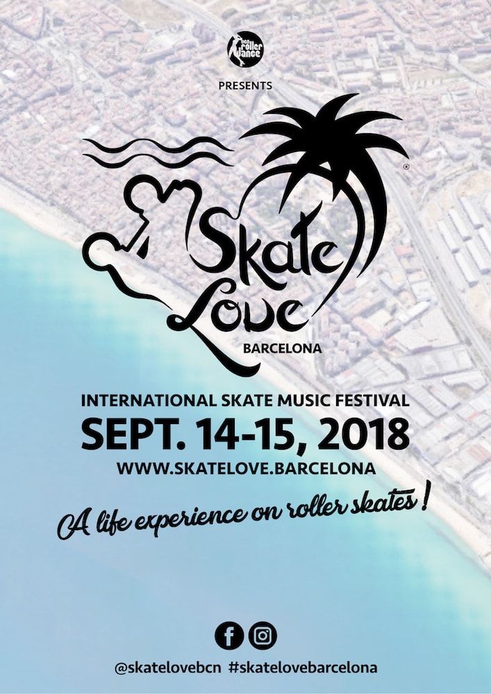 poster skatelove barcelona