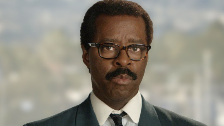 Courtney Vance as Johnnie Cochran. 