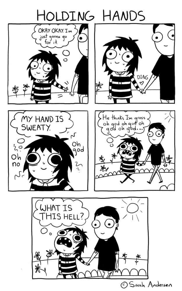 adulthood is a myth holding hands