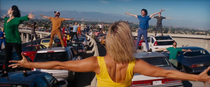 Escena del principio de la banda sonora de La La Land