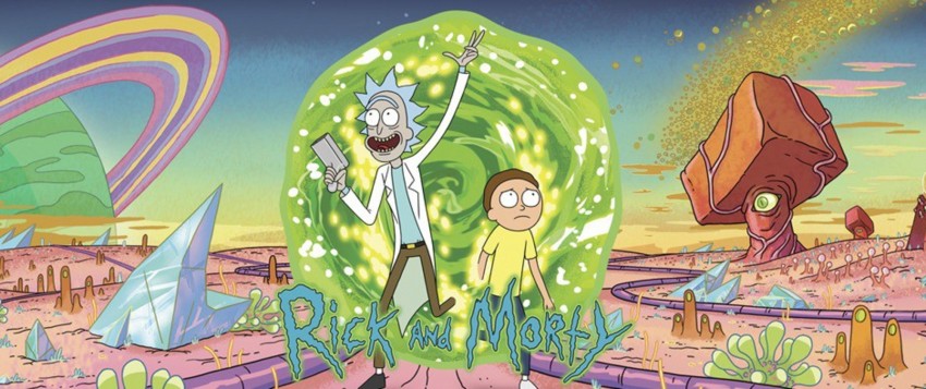 rick morty header