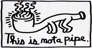 magritte homenake keith haringg