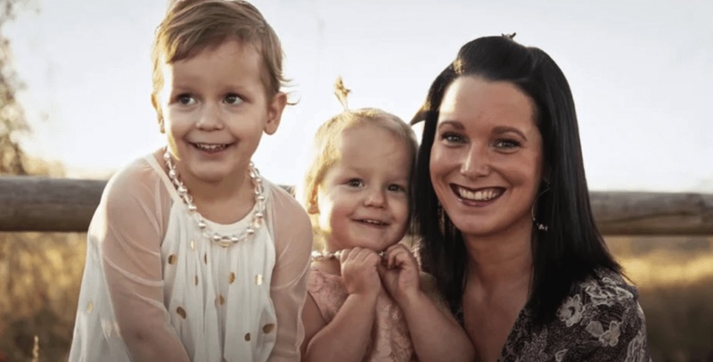 Celeste, Bella y Shannan en el campo