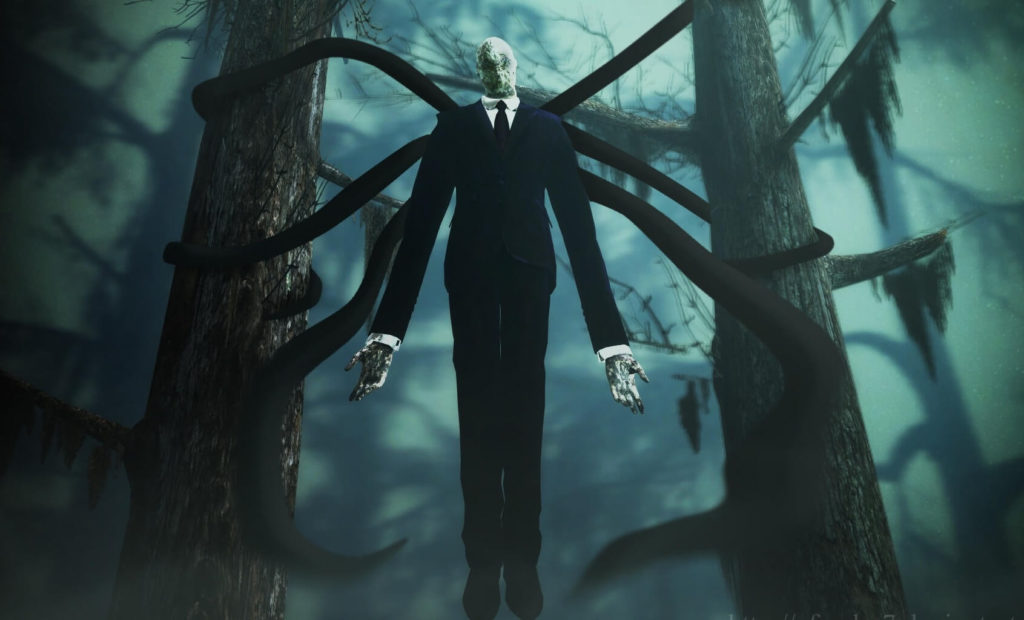 Slenderman con tentaculos