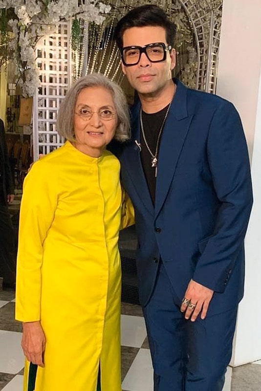 Karan Johar y Sheela