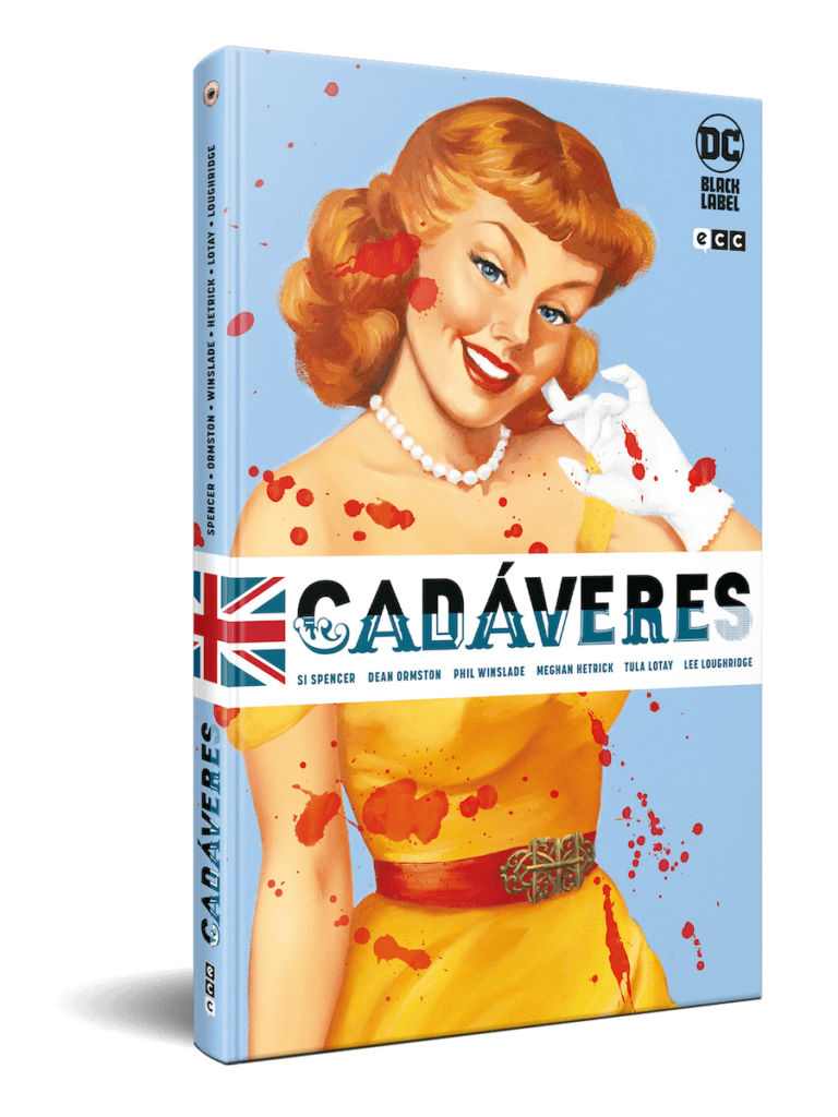 Cadaveres Novela Grafica Portada